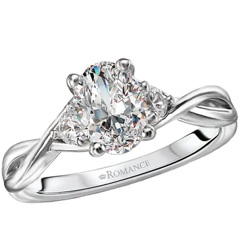 3-Stone Diamond Ring 160109-OV100