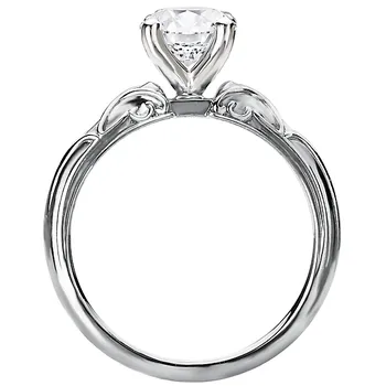 Semi-Mount Solitaire Diamond Ring 160111-RD100