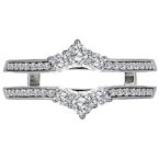 LaVie Diamond Wrap Wedding Band w/Guard 113933-WRAP