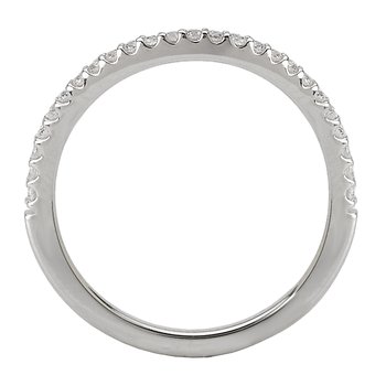 Curved Wedding Band 115166-W