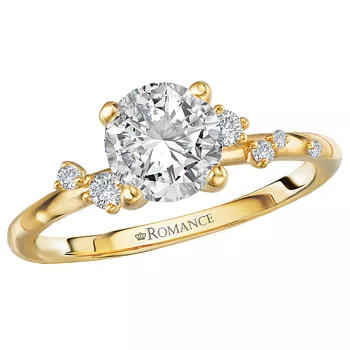 Diamond Semi-Mount Engagement Ring 160137-RD100Y