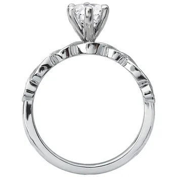 Classic Semi-Mount Diamond Ring 160021-MQ100