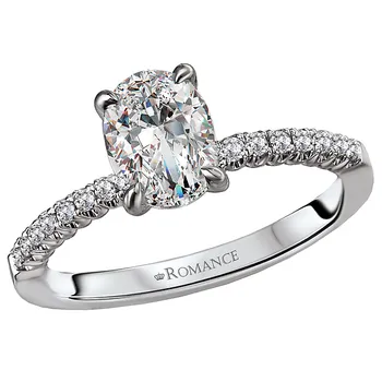 Classic Semi-Mount Diamond Ring 119166-OV100K