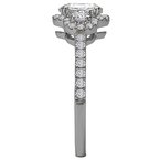 LaVie Halo Semi-Mount Diamond Ring 115324-100