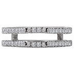 LaVie Diamond Wrap Wedding Band with Guard 113938-WRAP