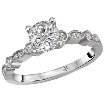 Classic Semi-Mount Diamond Ring 115431-RD075