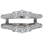 LaVie Diamond Wrap Wedding Ring with Guard 113934-WRAP