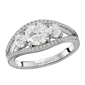 Diamond Semi-Mount Engagement Ring 160203-RD100