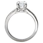 LaVie Classic Semi-Mount Diamond Ring 115466-RD075