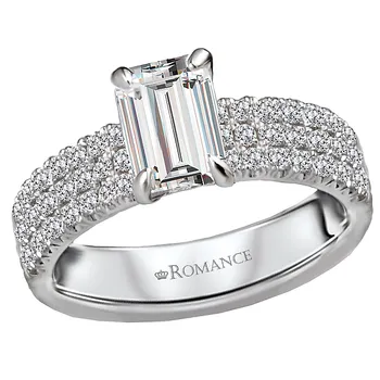 Classic Semi-Mount Diamond Ring 160030-EM100