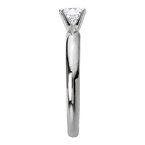 LaVie Solitaire Semi-Mount Diamond Engagement Ring 114000-4RD050WS