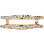 LaVie Diamond Wrap Ring with Guard 113924-WRAPY