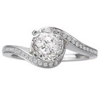 LaVie Classic Semi-Mount Diamond Ring 115408-100