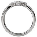 LaVie Diamond Curved Wedding Band 113916-W