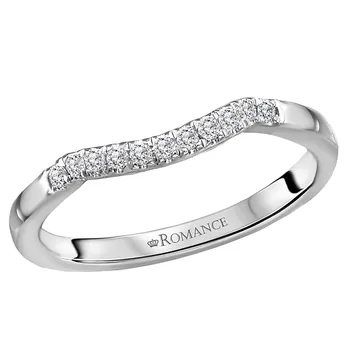 Curved Wedding Band 160048-W