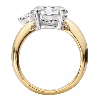 Semi-Mount Lab Grown Diamond Engagement Ring 160275-OV200YLG