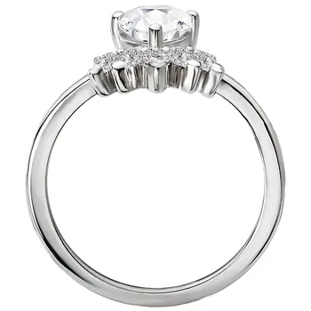 Diamond Semi-Mount Ring 160066-PS100