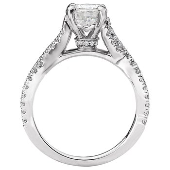 Split Shank Semi-Mount Diamond Ring 115406-100