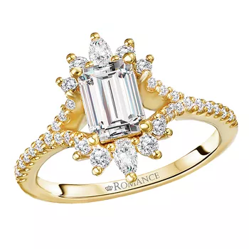 Semi-Mount Diamond Engagement Ring 160204-EM100Y