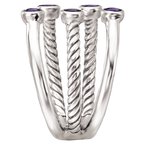 Eleganza Ladies Fashion Gemstone Ring 711844-7