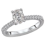 LaVie Classic Semi-Mount Diamond Ring 115474-OV075