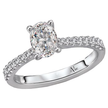 Classic Semi-Mount Diamond Ring 115474-OV075