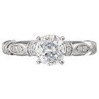 LaVie Peg Head Semi-Mount Ring 115014-S