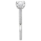 LaVie Solitaire Semi-Mount Diamond Ring 115427-RD075