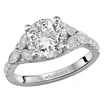 Semi-Mount Diamond Engagement Ring 160359-RD200