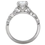 LaVie Classic Semi-Mount Diamond Ring 115430-RD100
