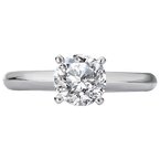 LaVie Solitaire Semi-Mount Diamond Ring 114000-4RD100WS