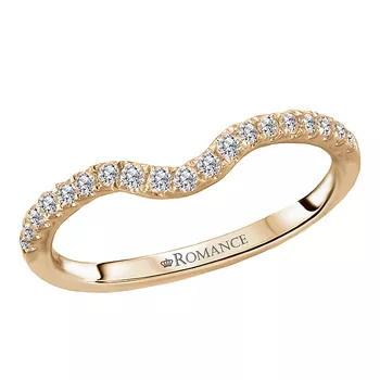 Curved Matching Band 160363-WY