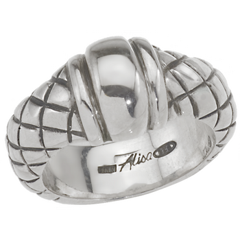 Traversa Dome Ring With Shiny Center VHR 865