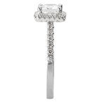 LaVie Halo Semi-Mount Diamond Ring 115037-100