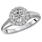 LaVie Halo Semi-mount Diamond Ring 115290-100