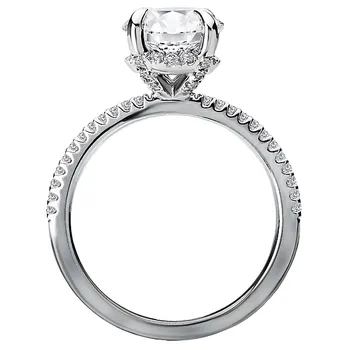 Semi-Mount Diamond Enagement Ring 160165-RD200
