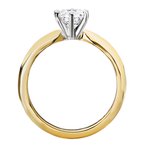 LaVie Solitaire Semi-Mount Diamond Ring 114001-6RD050TYS