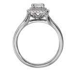 LaVie Split Shank Semi-Mount Diamond Ring 115426-EM075