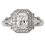 LaVie Halo Semi-Mount Diamond Ring 115169-100