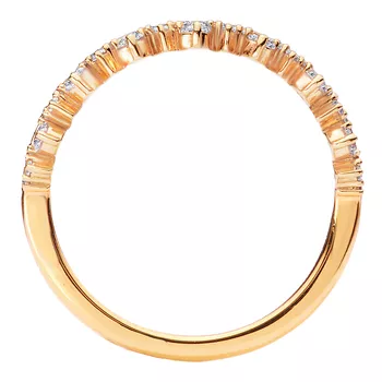 Diamond Veiled Halo Wedding Band 160353-WY