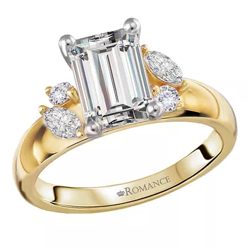 Semi-Mount Diamond Engagement Ring 160331-EM200Y