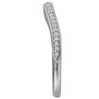 LaVie Curved Wedding Band 115285-100W