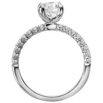 Diamond Semi Mount Diamond Ring 160100-RD100