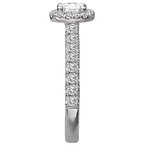 LaVie Halo Diamond Engagement Ring 116142-RDC