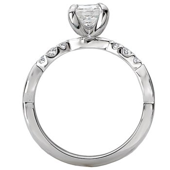 Classic Semi-Mount Diamond Ring 115465-OV075