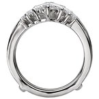 LaVie Diamond Wrap Wedding Ring with Guard 113935-WRAP
