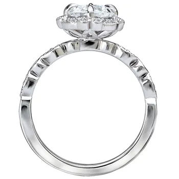 Classic Semi-Mount Diamond Ring 160028-RD100