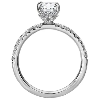 Diamond Semi-Mount Engagement Ring 160176-RD100