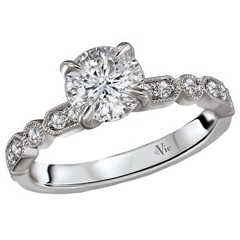 Classic Semi-Mount Diamond Ring 115444-RD100