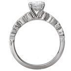 LaVie Classic Semi-Mount Diamond Ring 115431-RD075